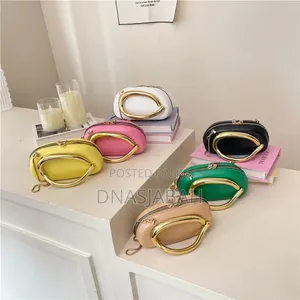 Ladies Purse Gold Decoration Bag Small Women Shoulder Clutch Bag