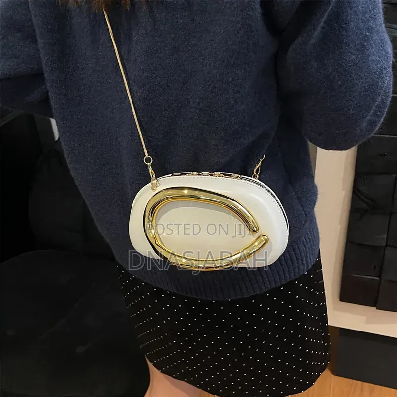 Ladies Purse Gold Decoration Bag Small Women Shoulder Clutch Bag