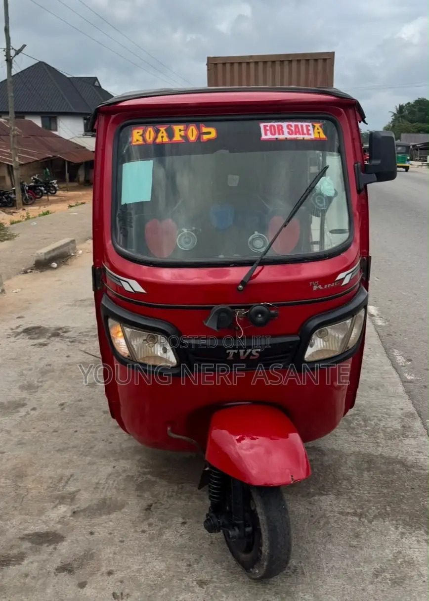 TVS King Deluxe Plus iTouch Start 2024 Red