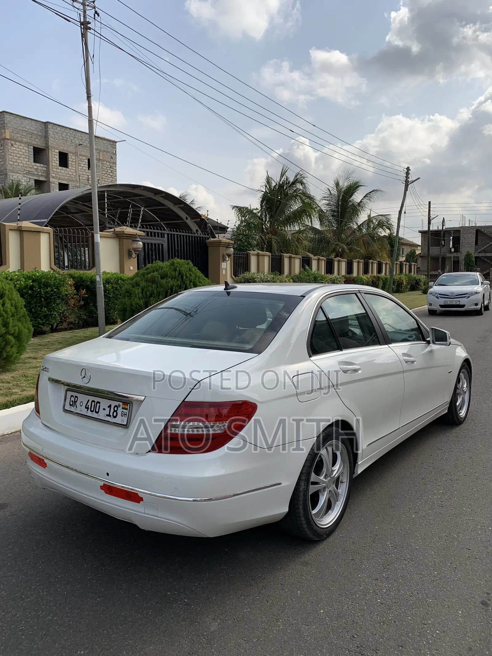 Mercedes-Benz C250 2012 White