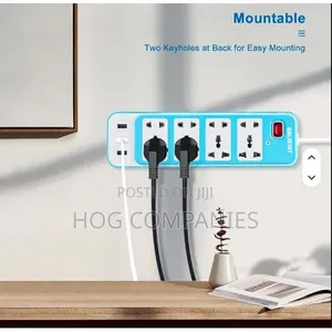 4 Way Universal Extension Socket