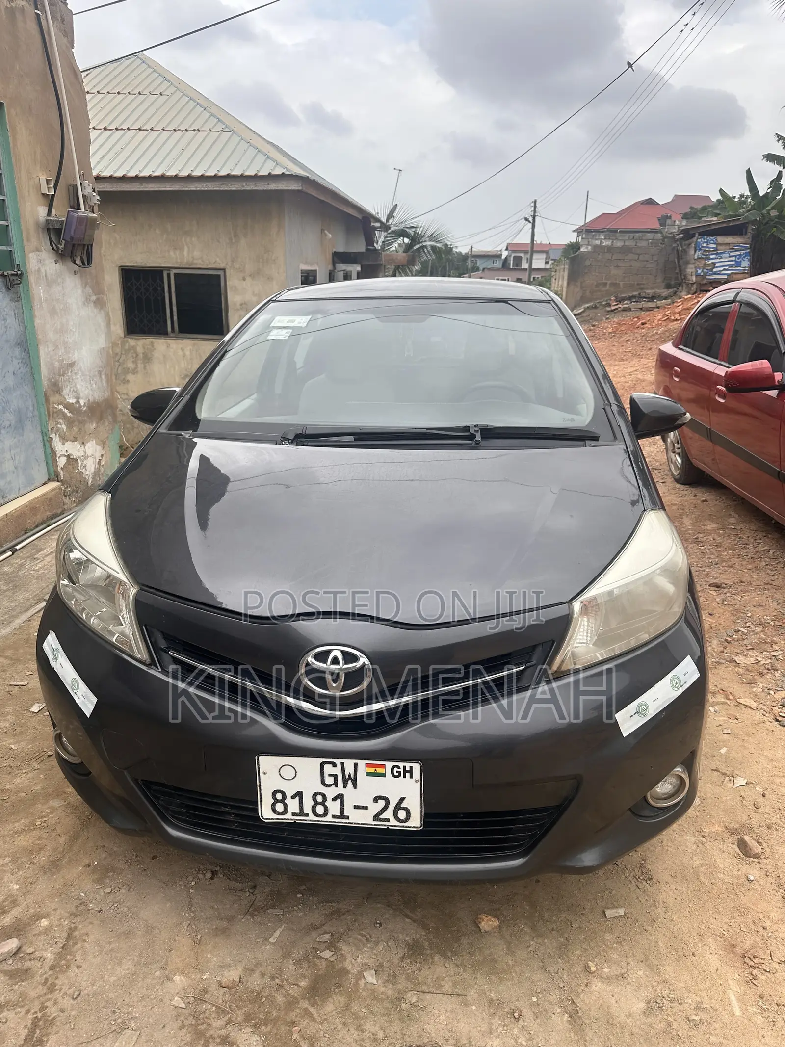Toyota Vitz 1.3 AWD 3dr 2012 Black
