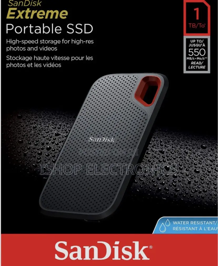 Sandisk SSD 1tb , 2tb , 4tb