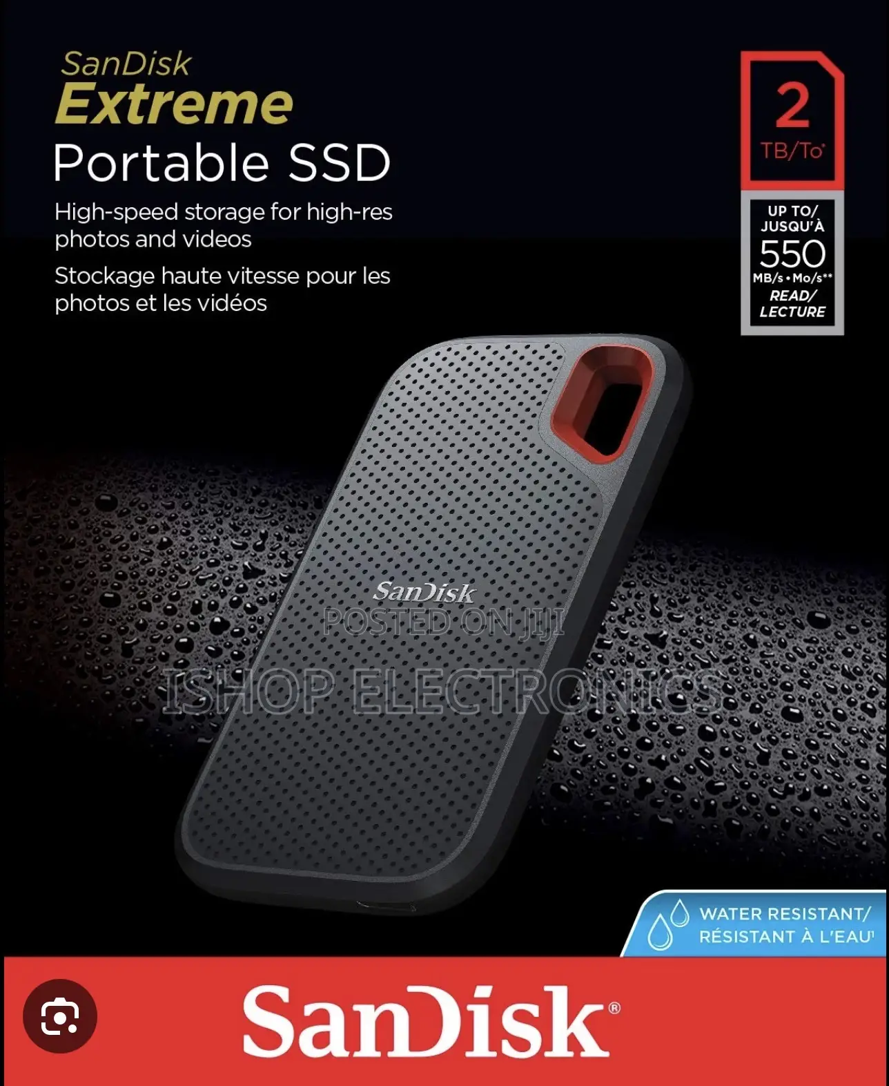 Sandisk SSD 1tb , 2tb , 4tb