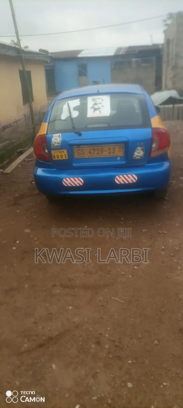 Kia Rio Sedan 2004 Blue