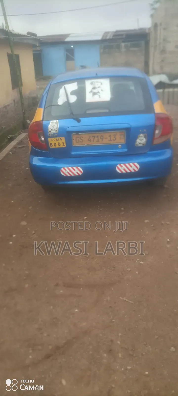 Kia Rio Sedan 2004 Blue
