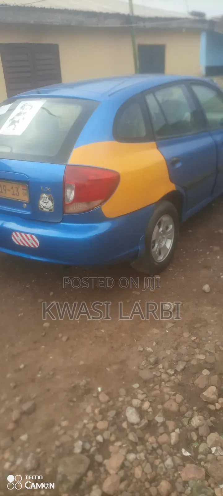 Kia Rio Sedan 2004 Blue
