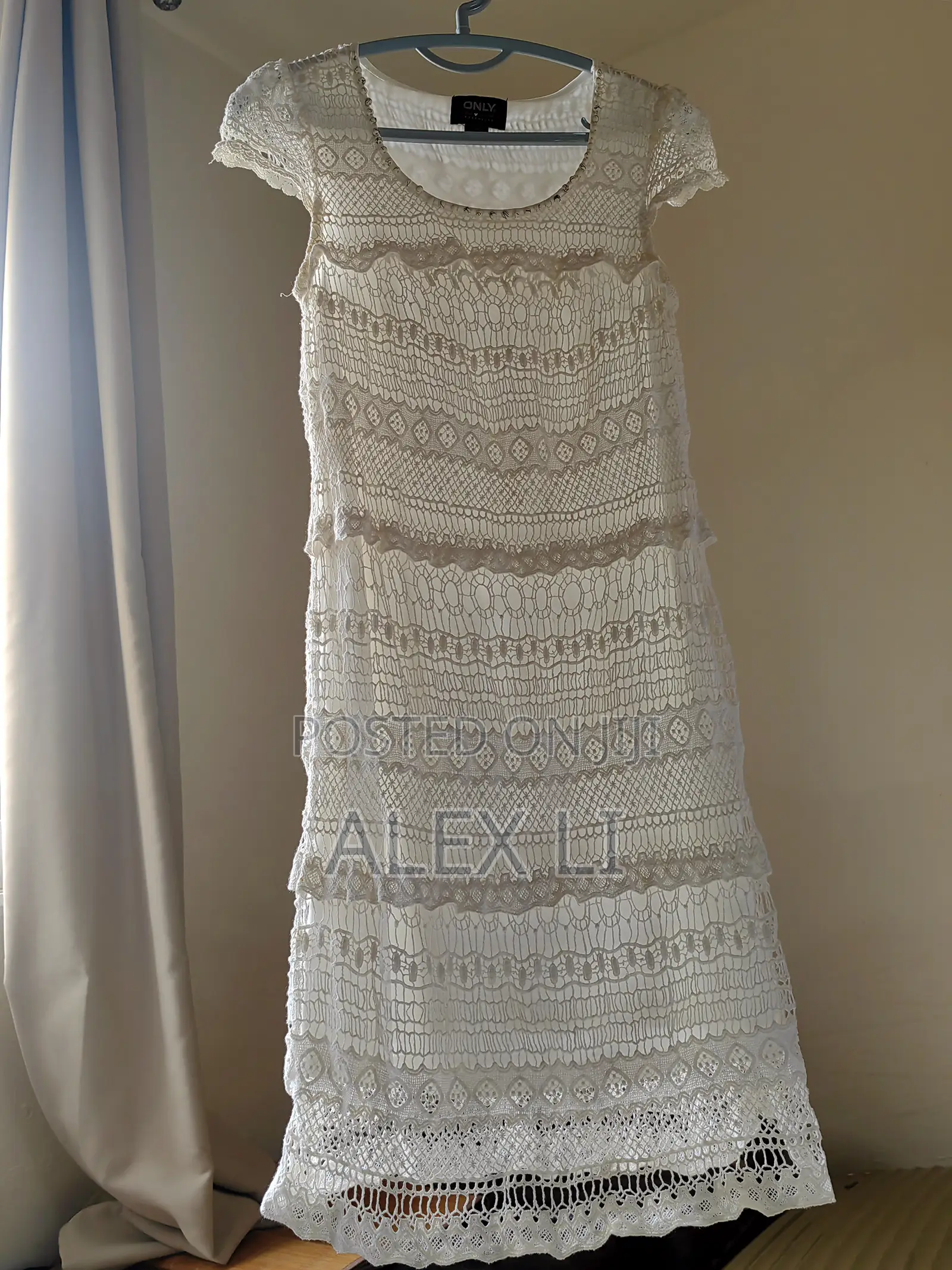 Original ONLY FL MIA Cotton Lace Midi Dress | Great Condition | Kumasi