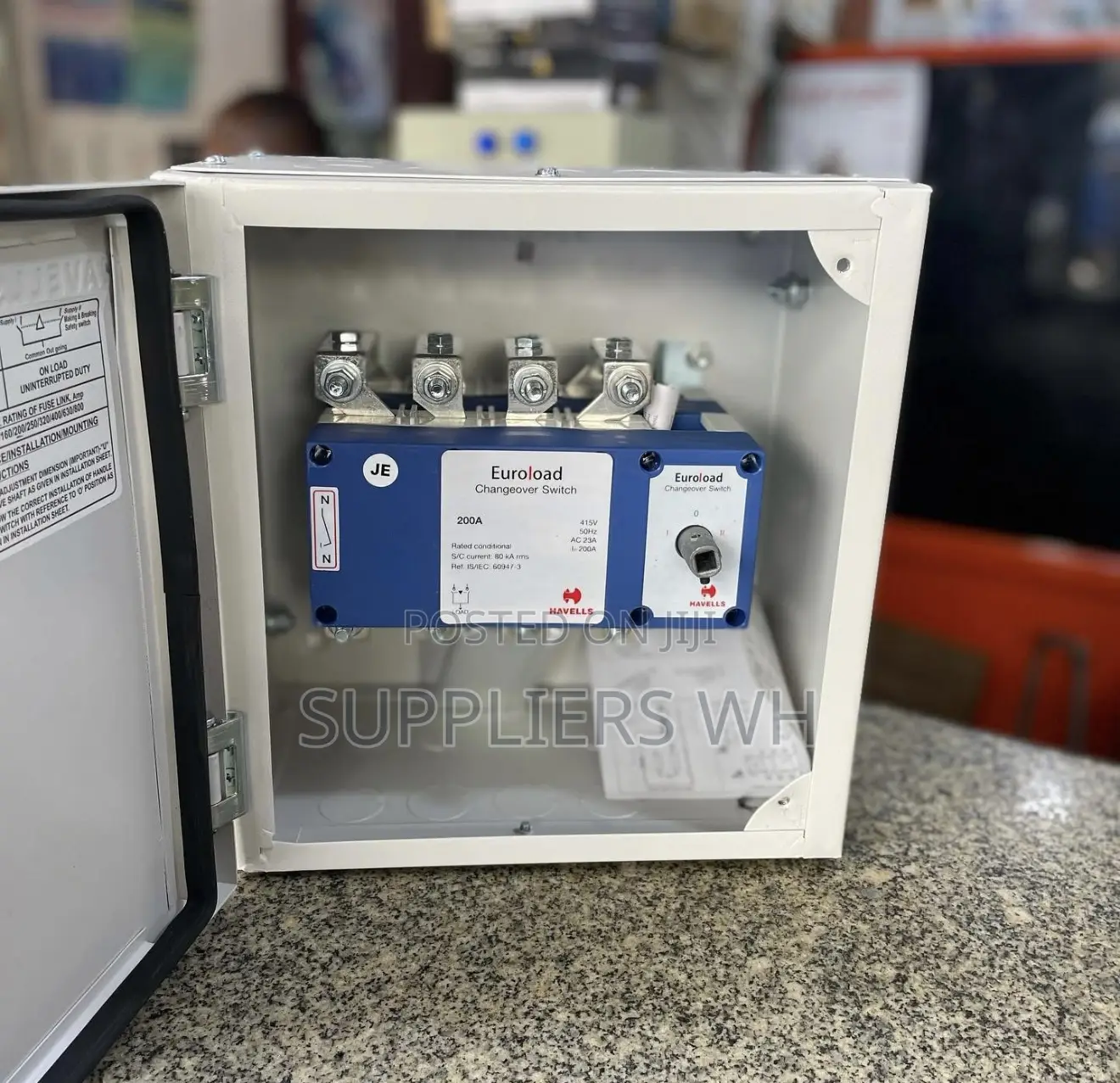 Change Over Changeover Switch 200a Manual 3 PhaseTransfer Switch Power