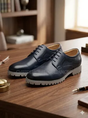 Men's Black Brown Glossy Lace-Up Dress Shoes – Premium Fashion Shoe