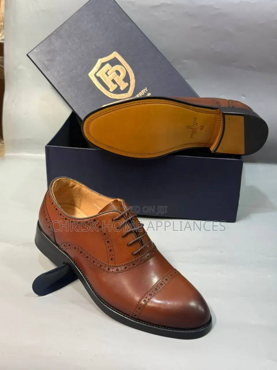 Men's Black Brown Glossy Lace-Up Dress Shoes – Premium Fashion Shoe