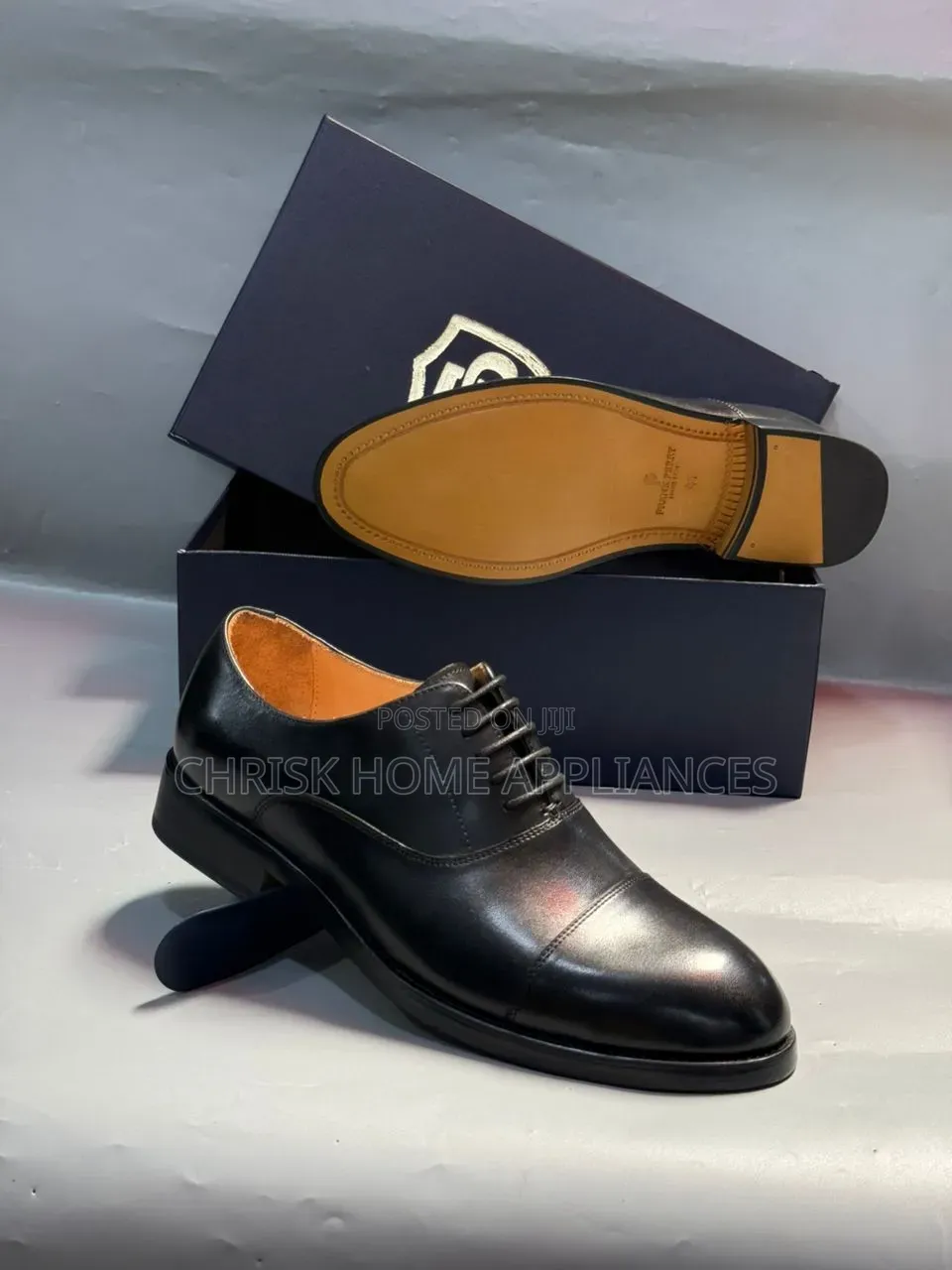 Men's Black Brown Glossy Lace-Up Dress Shoes – Premium Fashion Shoe