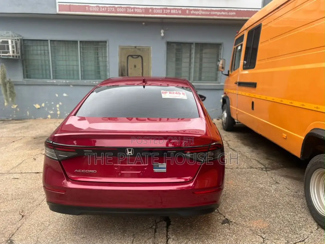 Honda Accord EX CVT 2023 Red