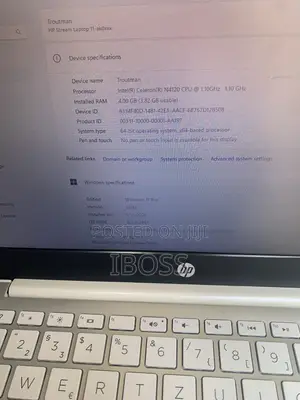 Laptop HP Stream 11 4GB Intel Celeron eMMC 60GB