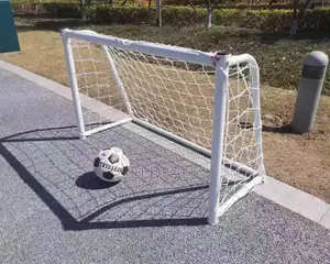Mini Goal Post High Steel With Net 120cm X 80cm a Pair