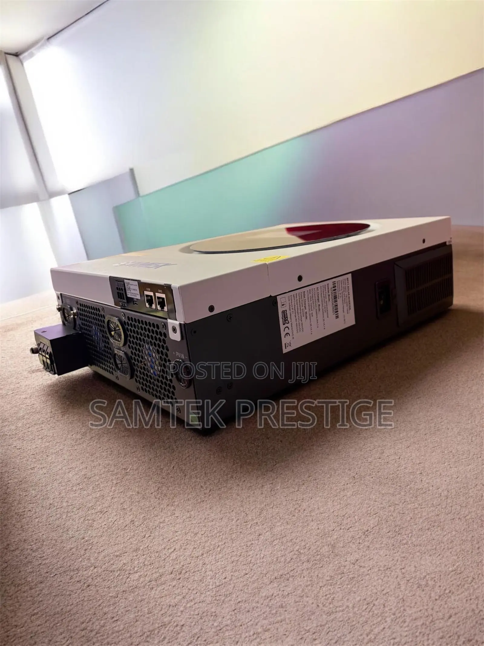 SamTek 6KW Hybrid Grid Solar Inverter Pure Sine Wave Lithium Battery