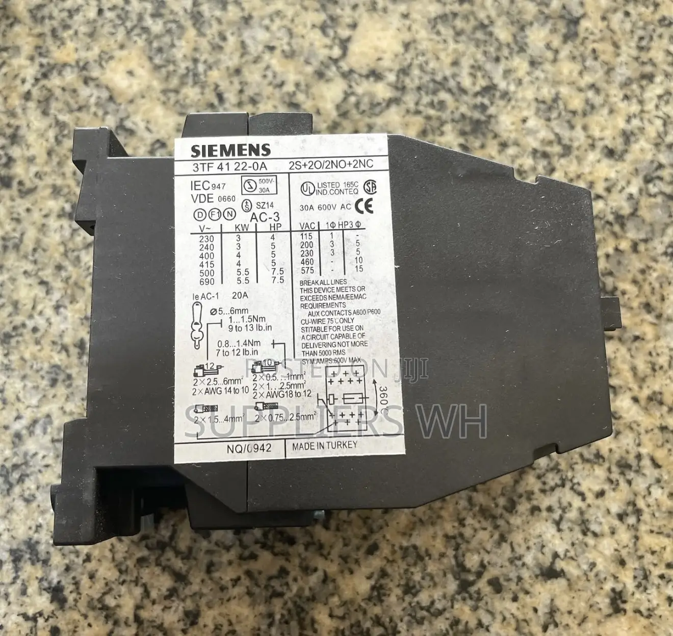 ALL Contactors Switch Electrical Motor Starter High Performance