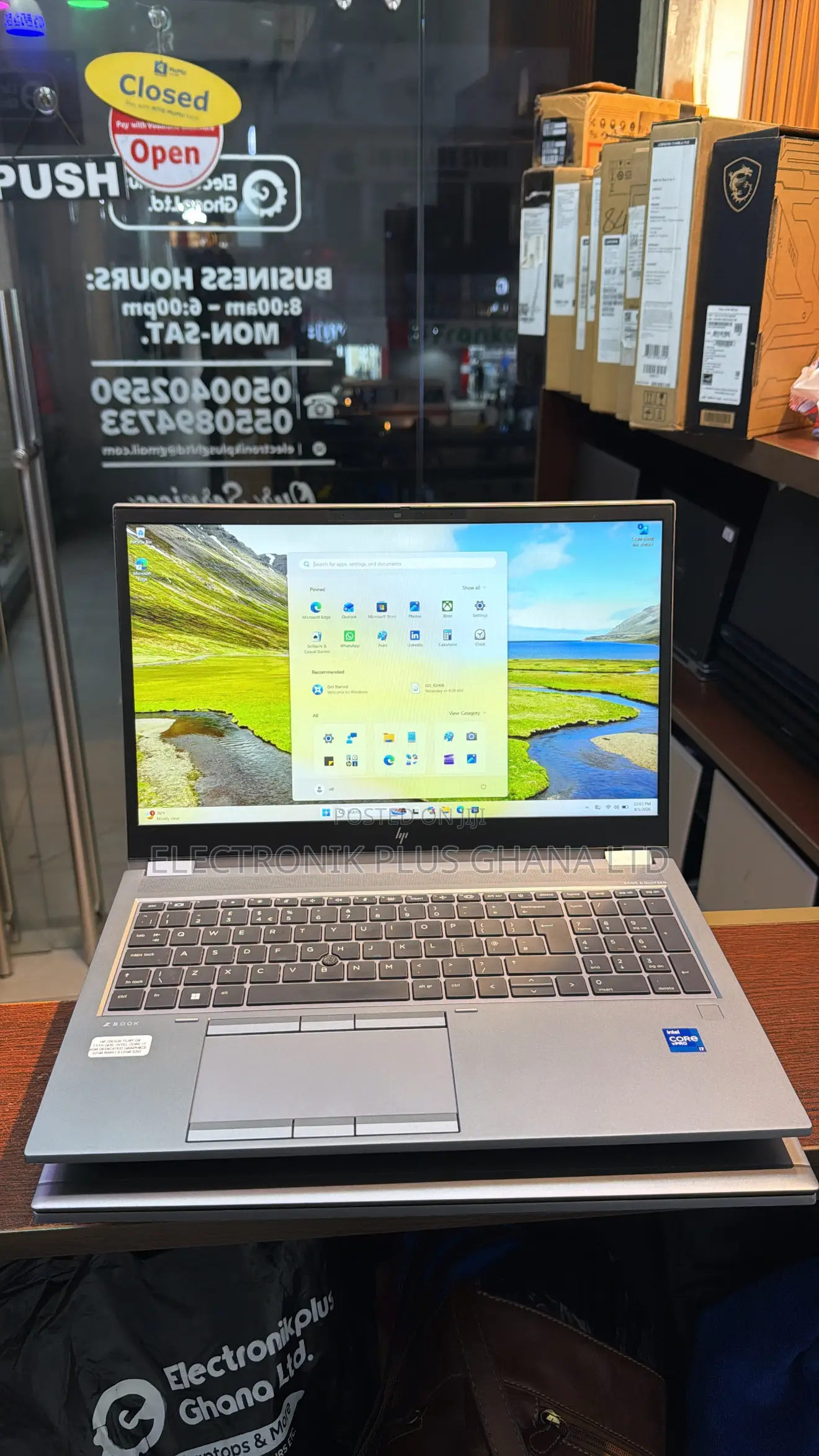 Laptop HP ZBook Fury 15 G8 16GB Intel Core i7 SSD 512GB