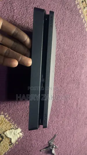 Ps4 Slim With Two Ps4 Controllers
