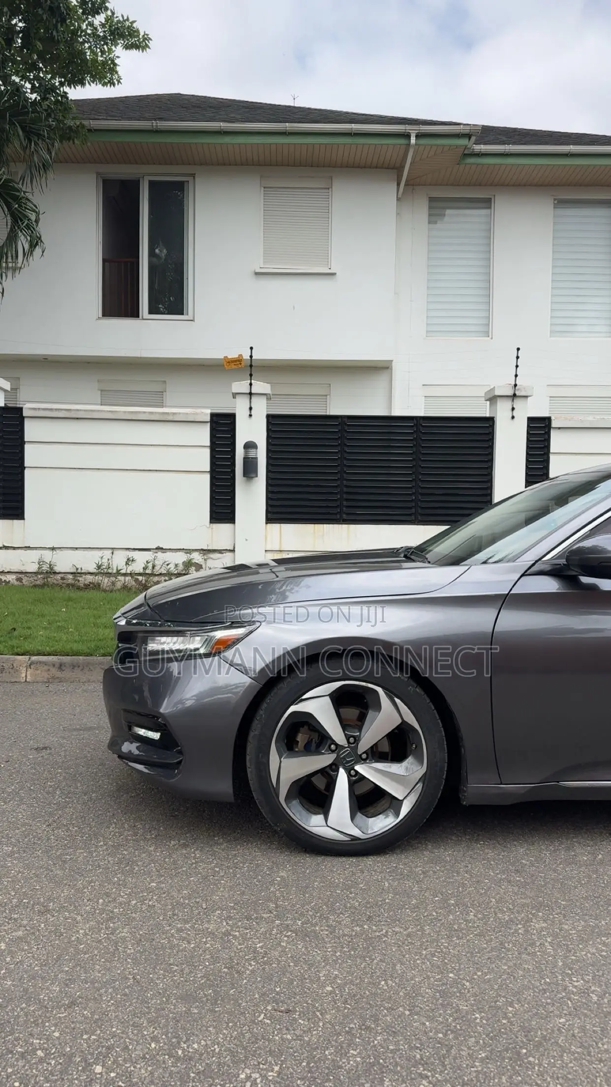 Honda Accord EX-L (1.5L 4cyl Turbo CVT) 2019 Gray
