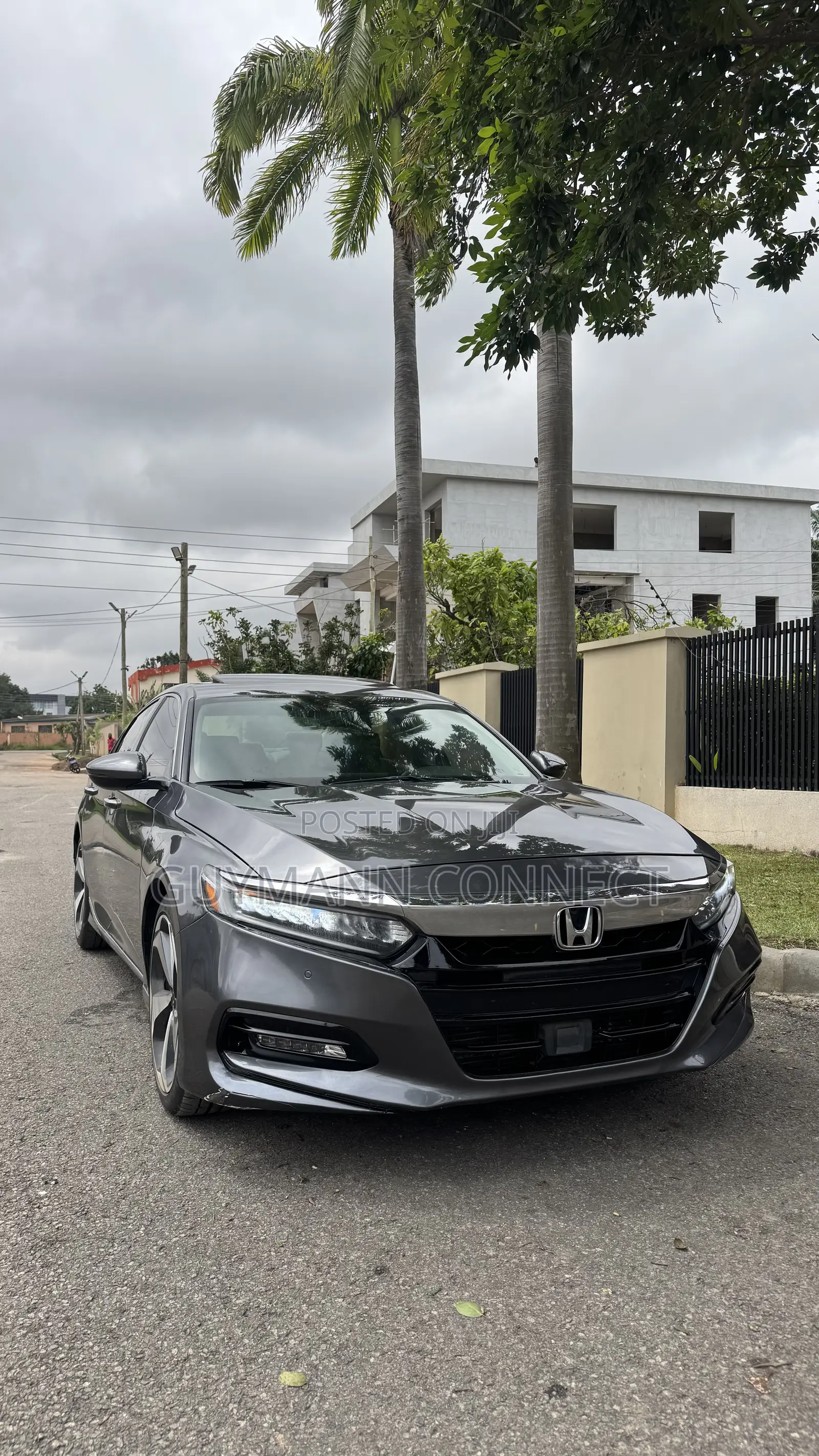 Honda Accord EX-L (1.5L 4cyl Turbo CVT) 2019 Gray