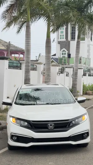 Honda Civic EX-L Sedan 2019 White