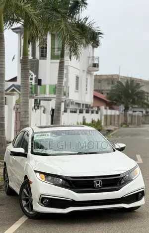 Honda Civic EX-L Sedan 2019 White