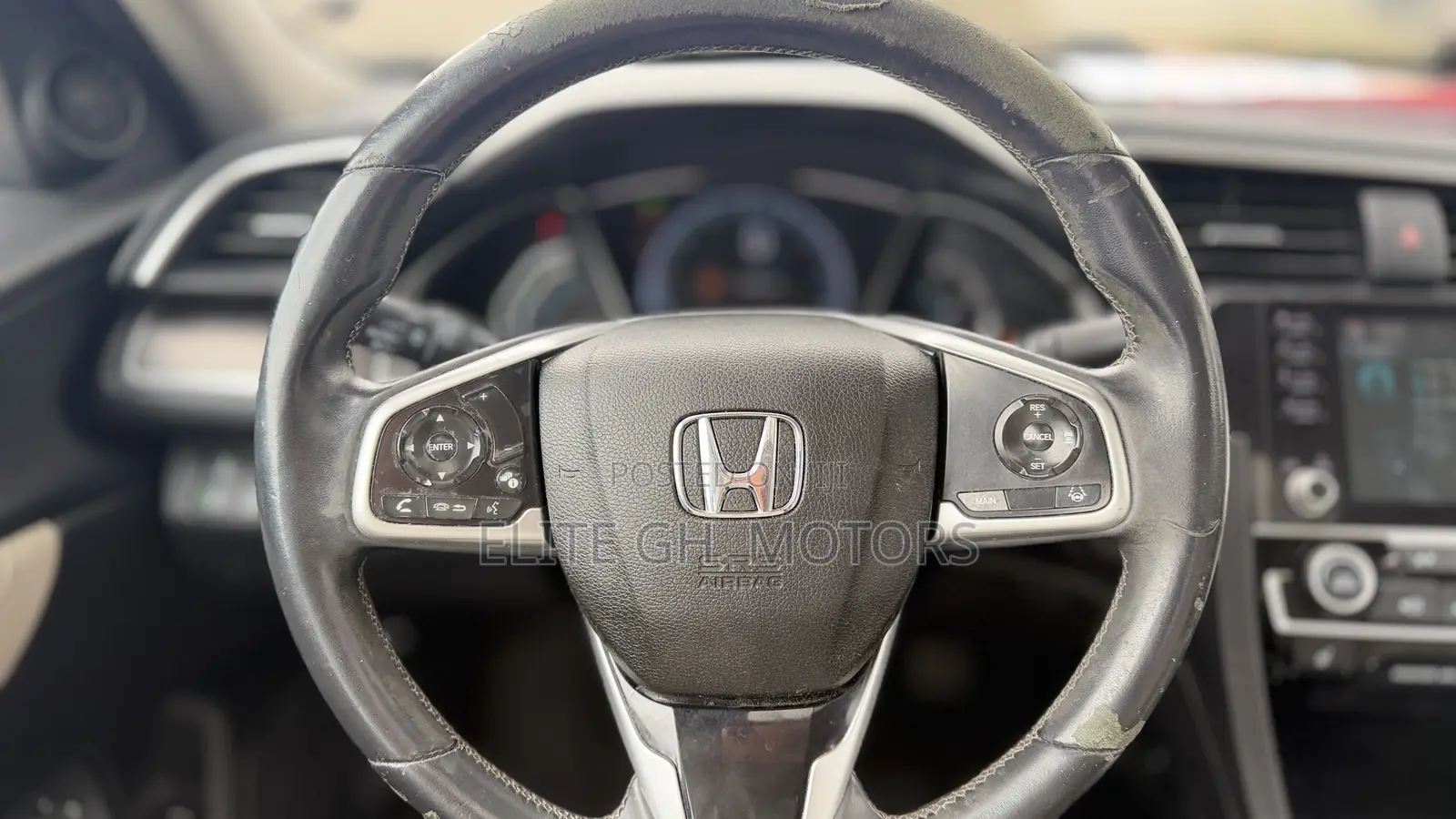 Honda Civic EX-L Sedan 2019 White