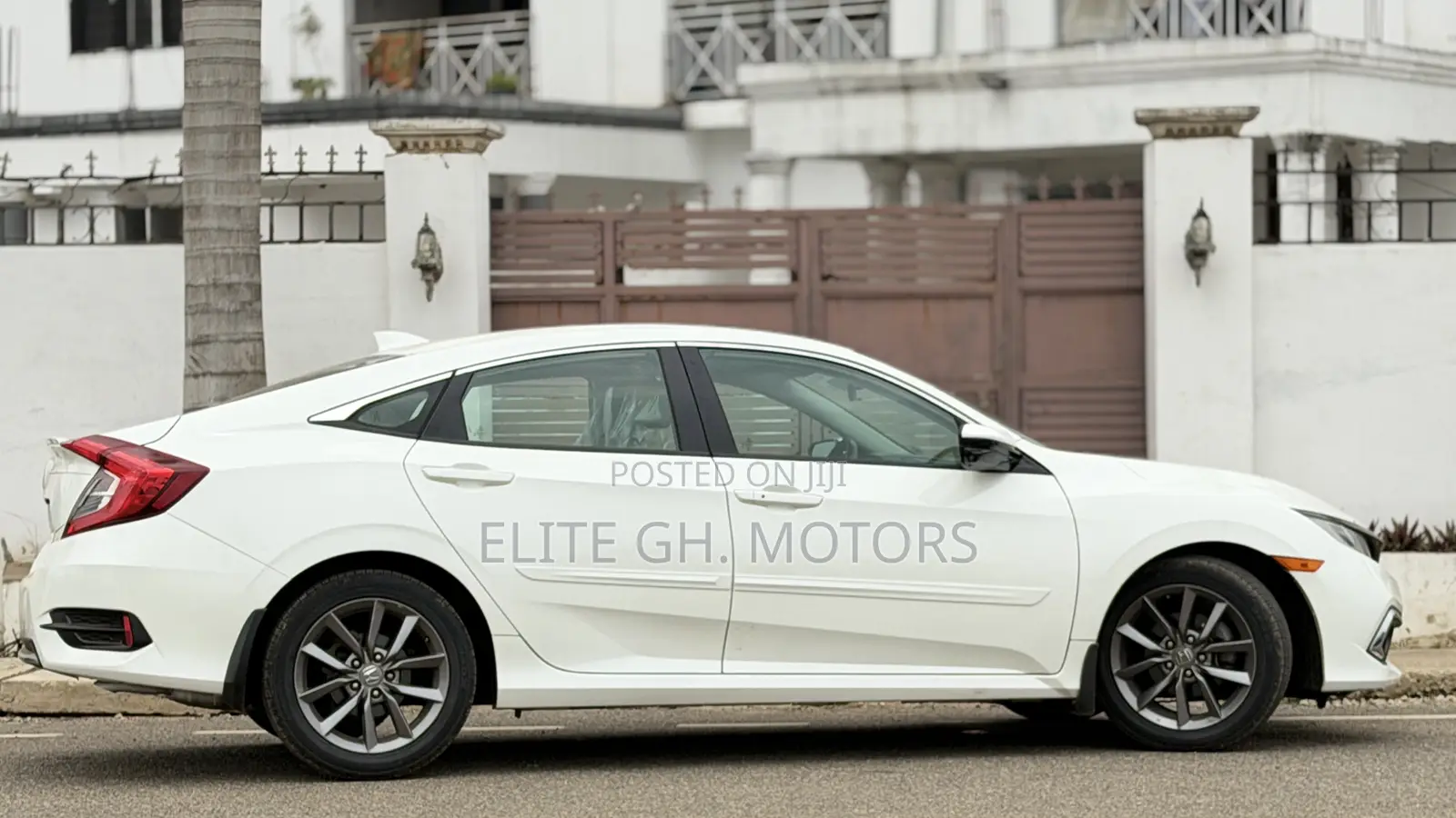 Honda Civic EX-L Sedan 2019 White