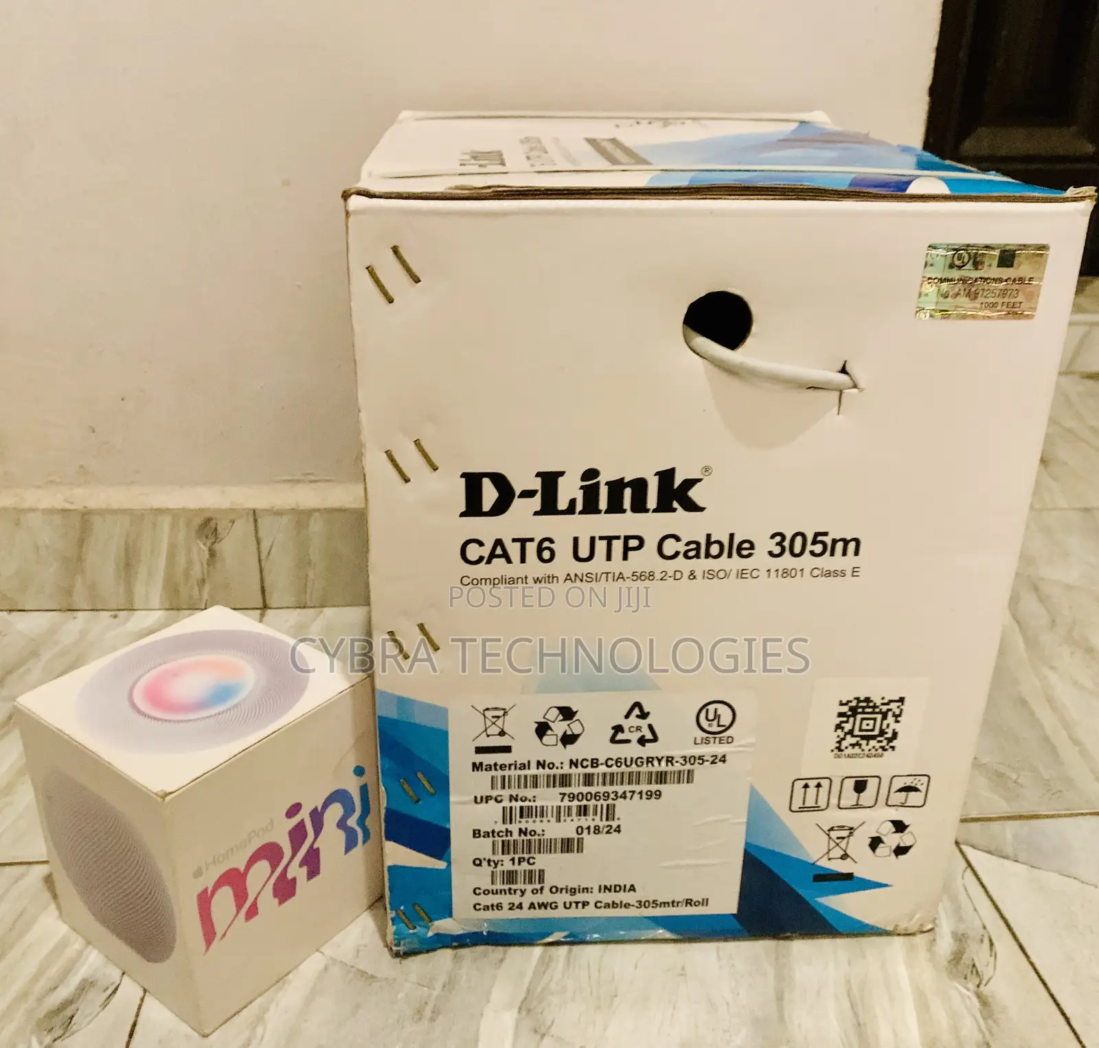 Dlink Cat6 UTP Cable 305m