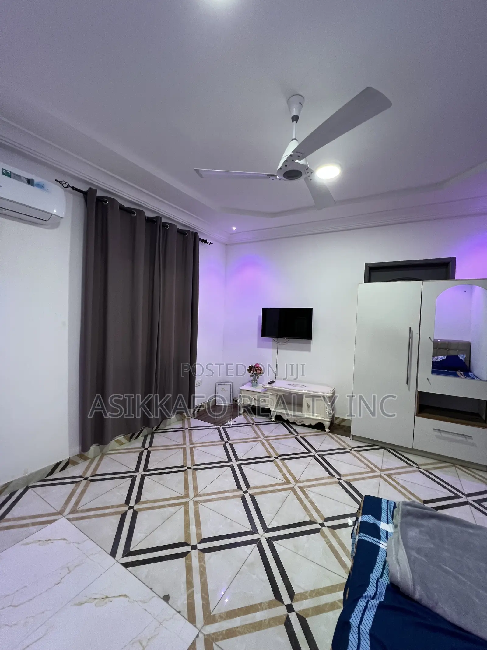 Furnished 1bdrm Apartment in Addogonno, Spintex for rent