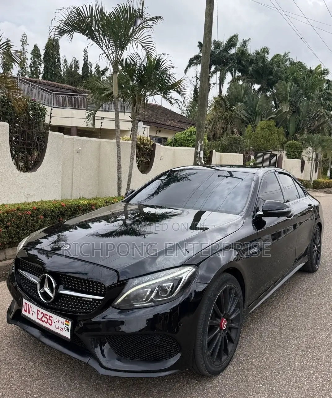 Mercedes-Benz C43 4Matic Sedan AWD (3.0L V6 9AM) 2018 Black