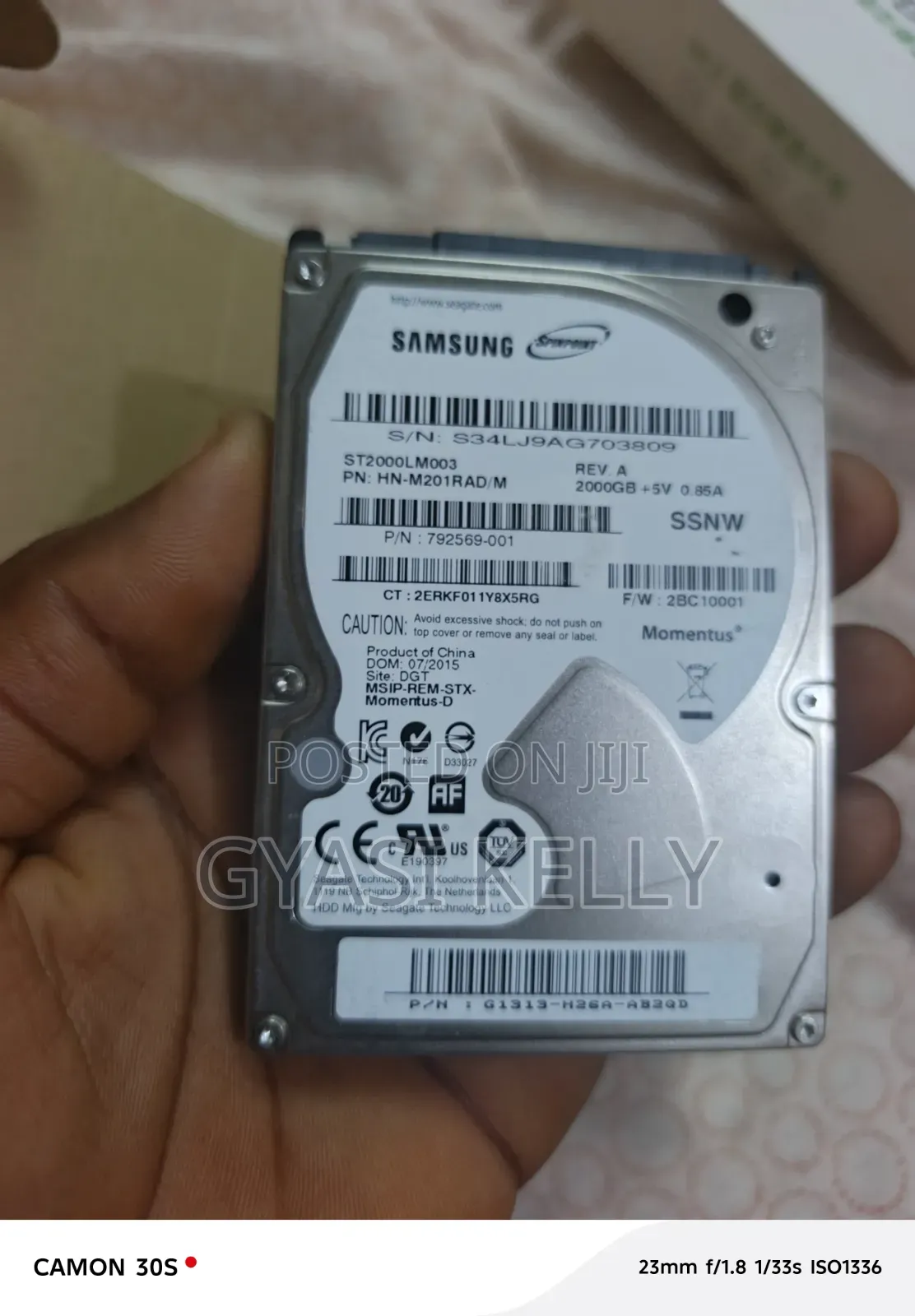 Laptop Hard Drive 2 TB