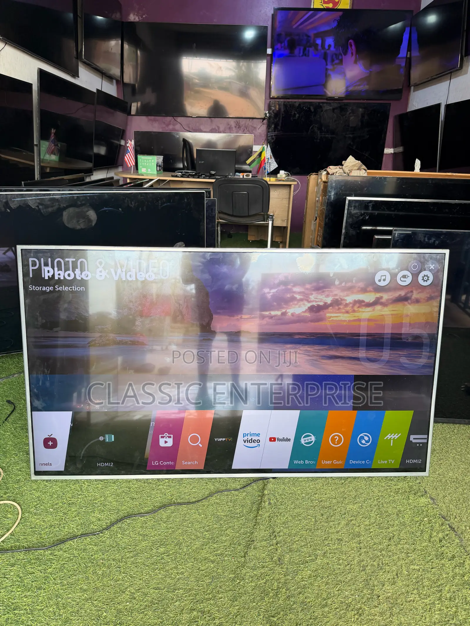 LG Web Os 55 Inches Premium Uhd Digital Led Graphics TV
