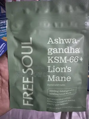 Ashwaganda KSM 66( 3000) Lion Mane 5000
