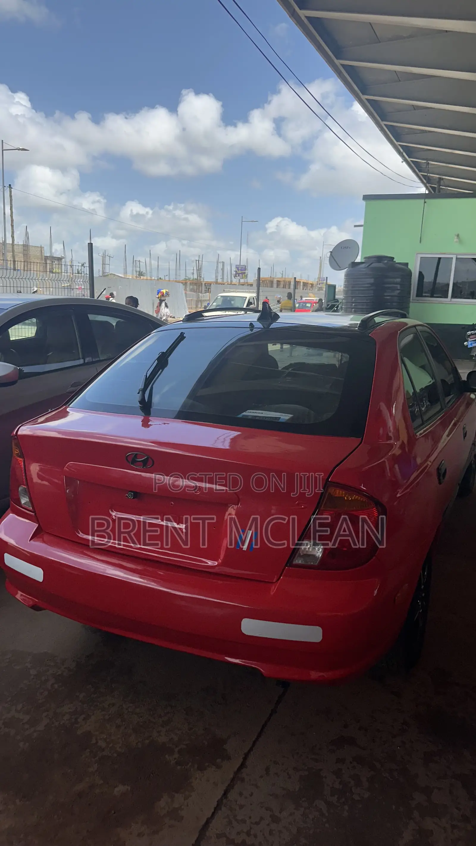 Hyundai Accent 2005 Red