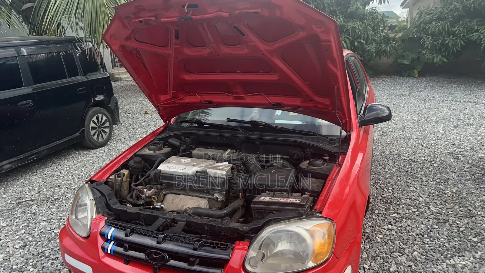 Hyundai Accent 2005 Red