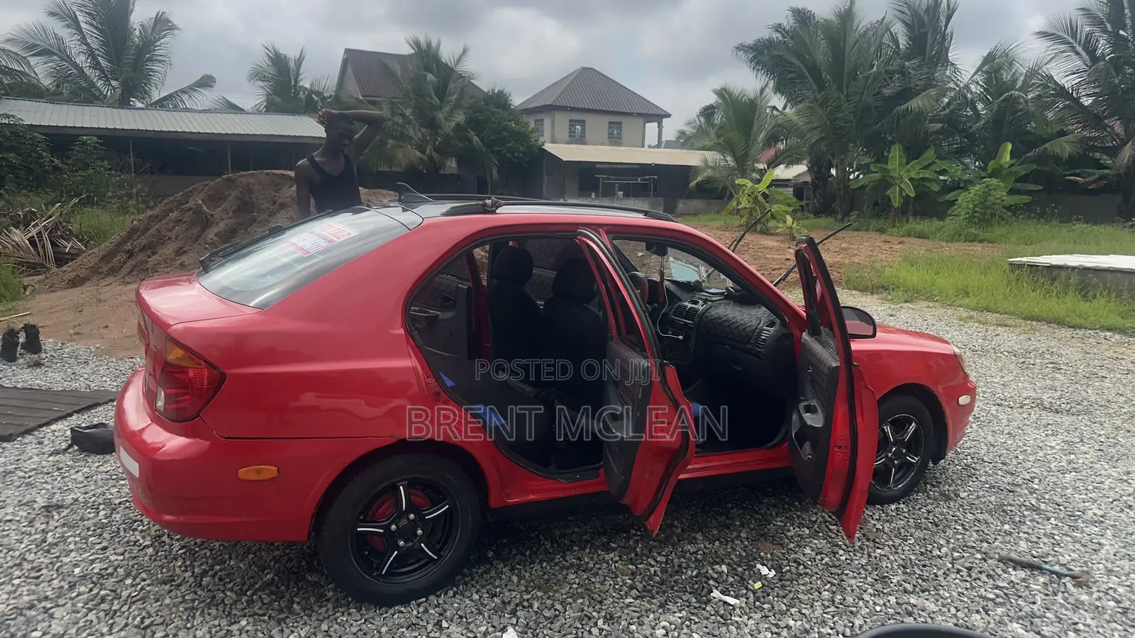 Hyundai Accent 2005 Red