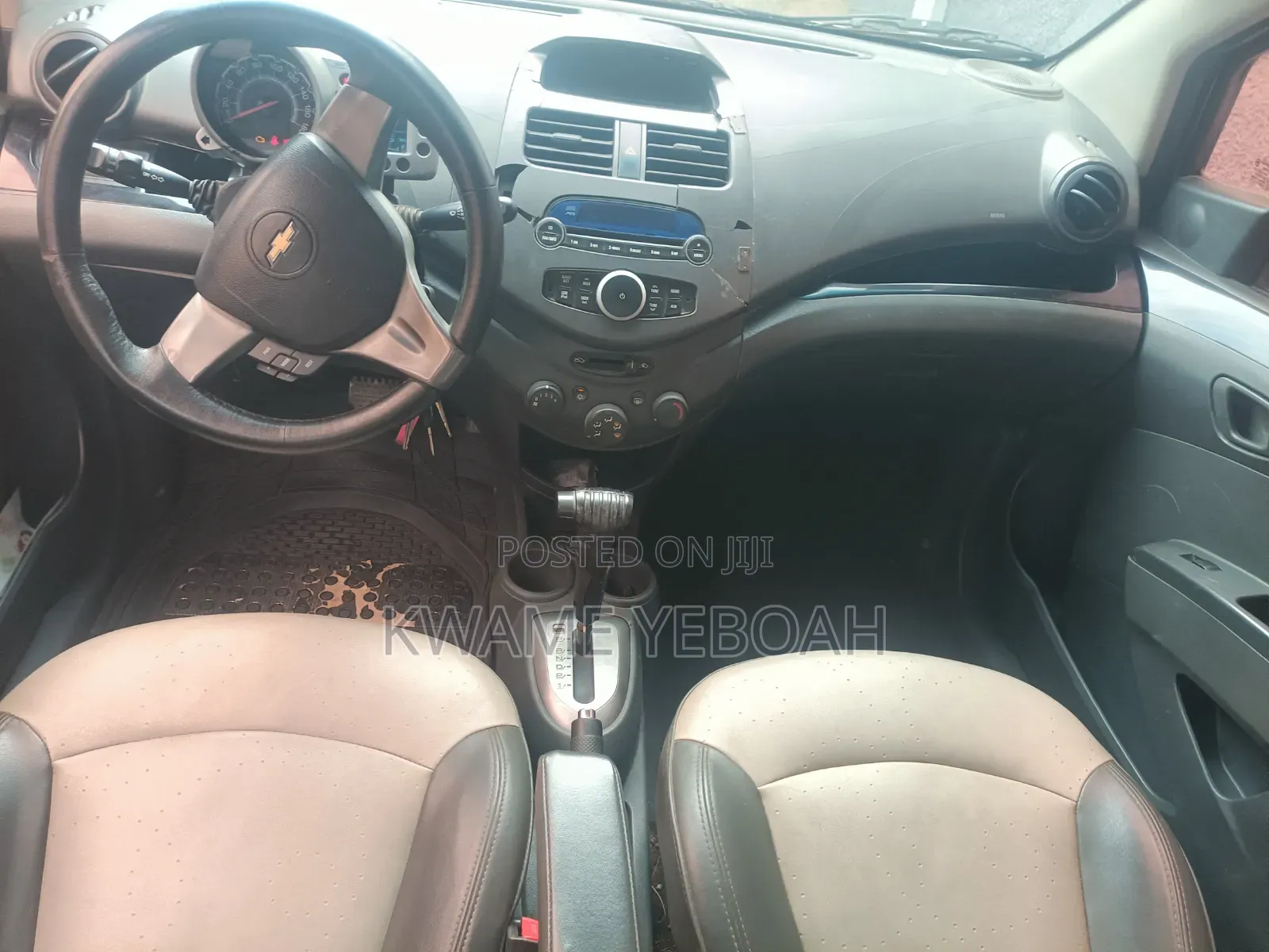 Chevrolet Spark LT 2012 Silver