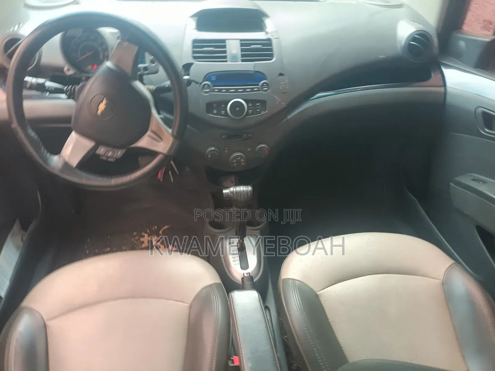 Chevrolet Spark LT 2012 Silver