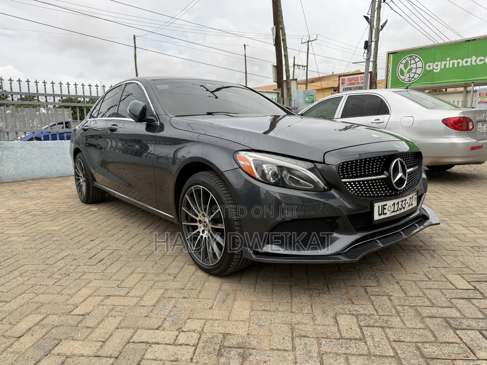 Mercedes-Benz C300 Sport 4Matic Sedan AWD (2.0L 4cyll 7A) 2016 Gray