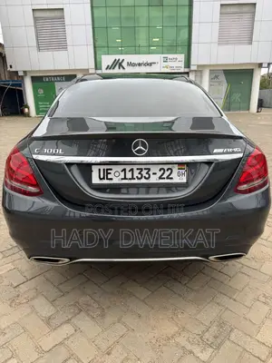 Mercedes-Benz C300 Sport 4Matic Sedan AWD (2.0L 4cyll 7A) 2016 Gray
