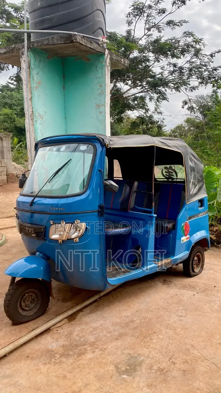 TVS King Deluxe Plus iTouch Start 2025 Blue