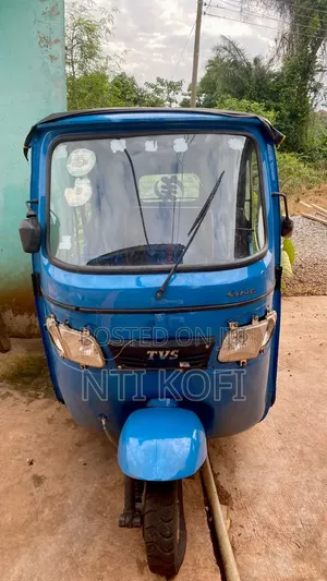 TVS King Deluxe Plus iTouch Start 2025 Blue