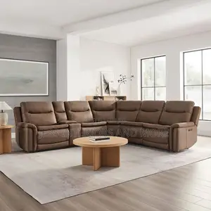 Recliner Sofa (Power Reclining Sectional With Power Headrests)