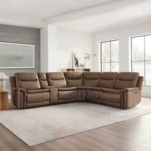 Recliner Sofa (Power Reclining Sectional With Power Headrests)