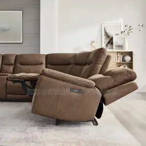 Recliner Sofa (Power Reclining Sectional With Power Headrests)