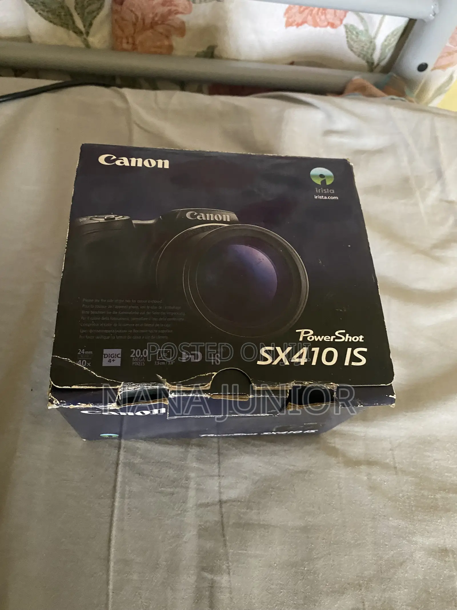 Canon PowerShot SX410 IS - 20MP, 40x Optical Zoom Camera