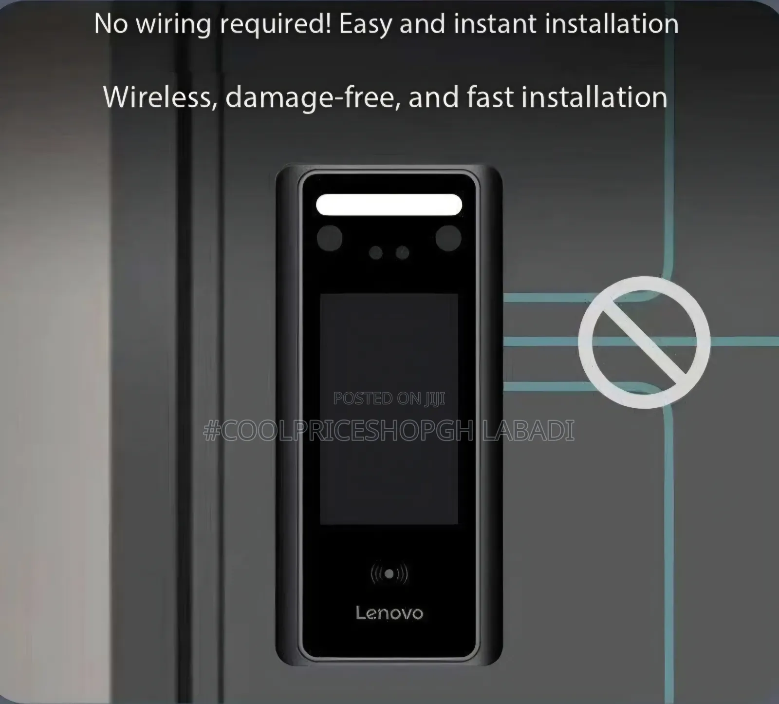 Smart Lock A1 Glass Access Control System With Face & Card Recognition