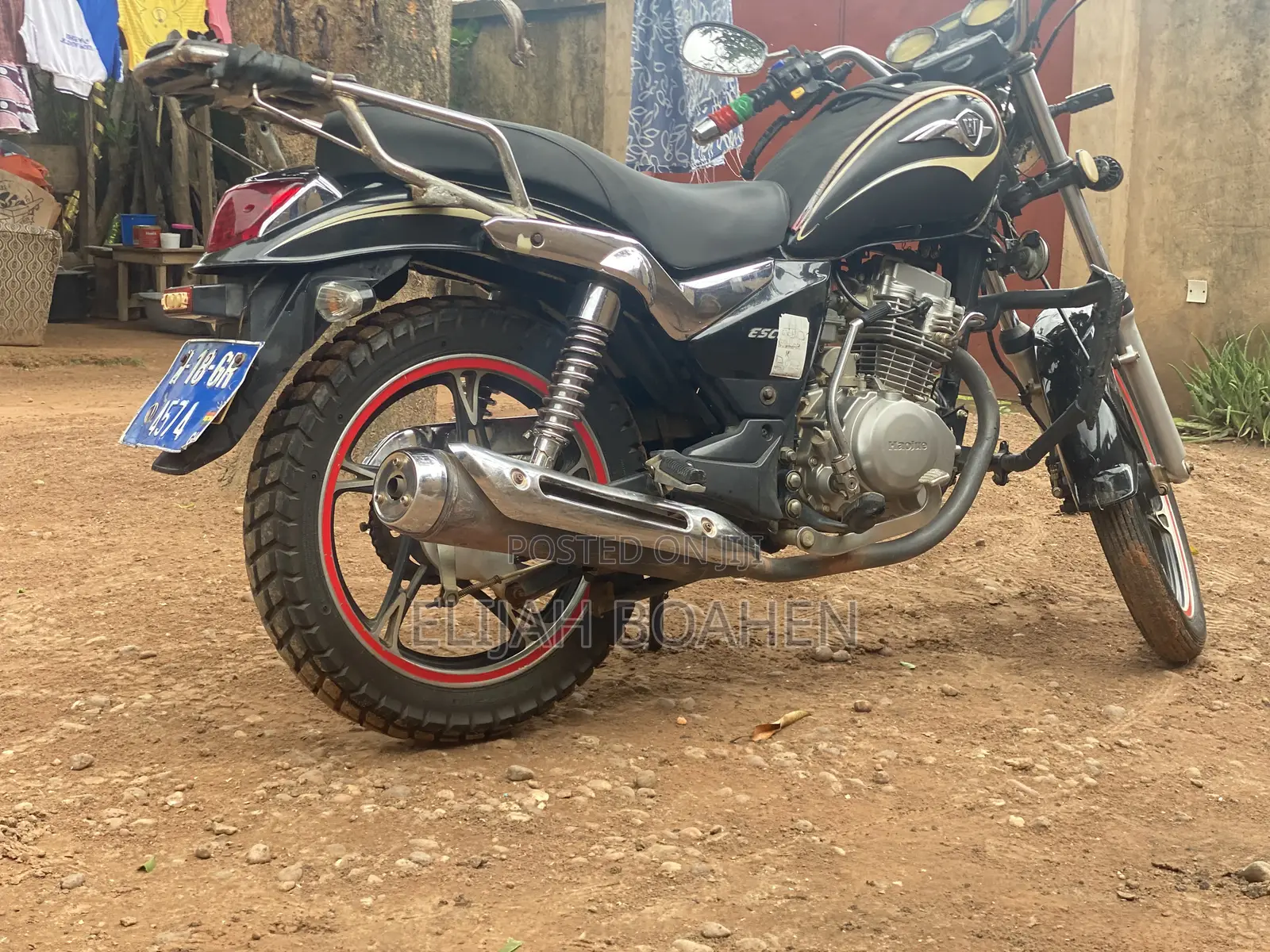 Haojue HJ125-8K 2017 Black